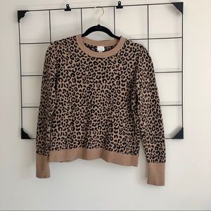 Cheetah Print Sweater